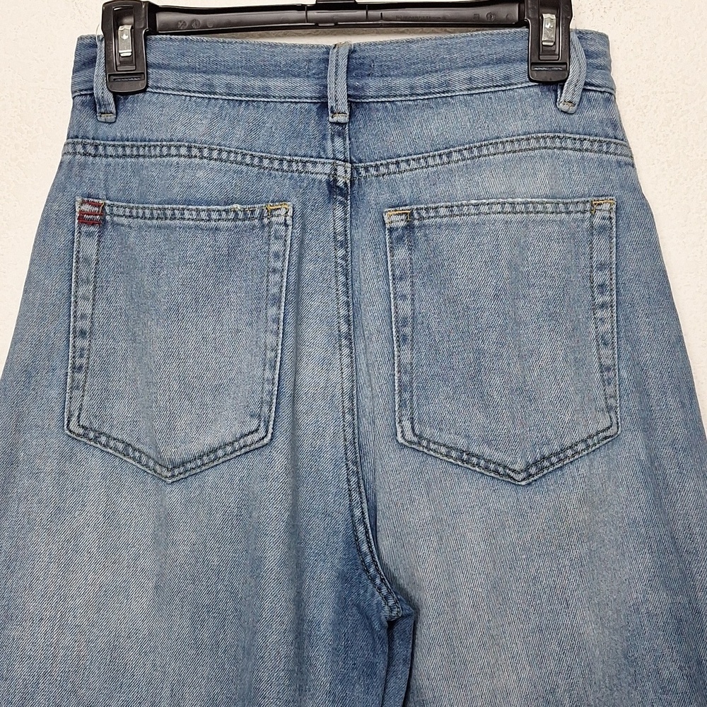 BDG Urban Outfitters Wide Leg Bell Bottom Streetwear Y2K Style Jeans Size 28 - Picture 7 of 12